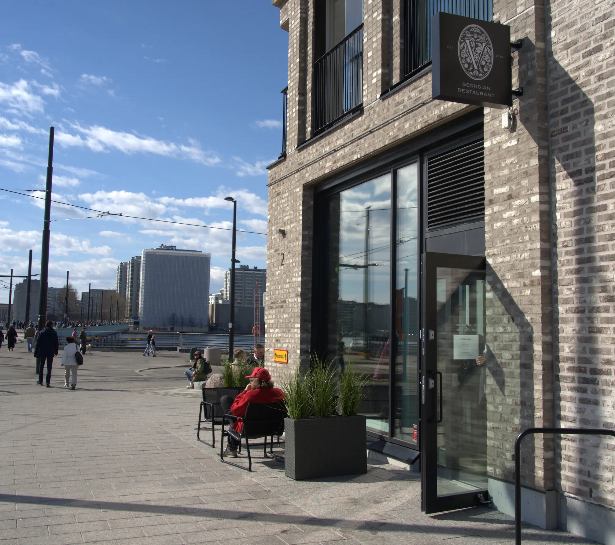 Ravintola Vazin sisäänkäynti
