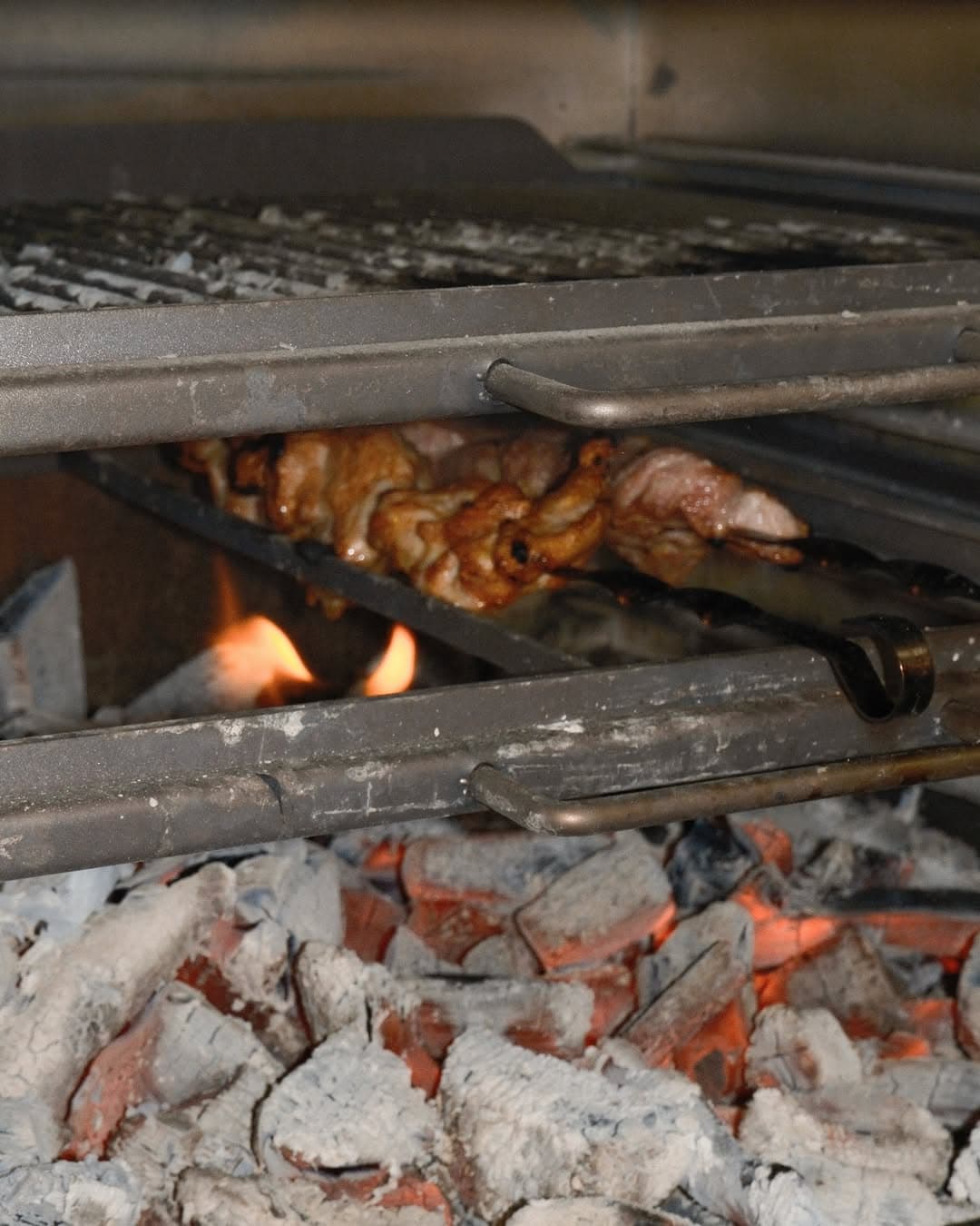 Traditional Georgian grilled meat dish